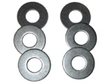 Official metal Texas Horseshoes Washers.