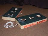 Original Washers Game - Carpeted Surface - Click to enlarge.